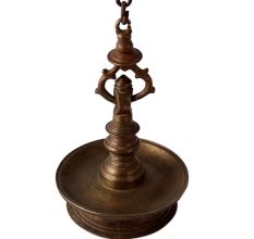 Brass Thoku Villaku Hanging Diya Oil lamp